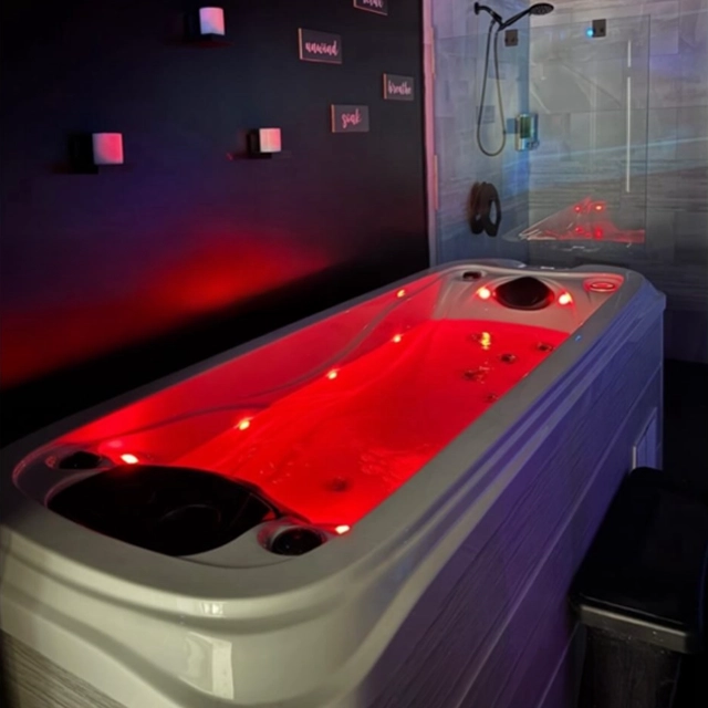 Float Tank With Red Lighting